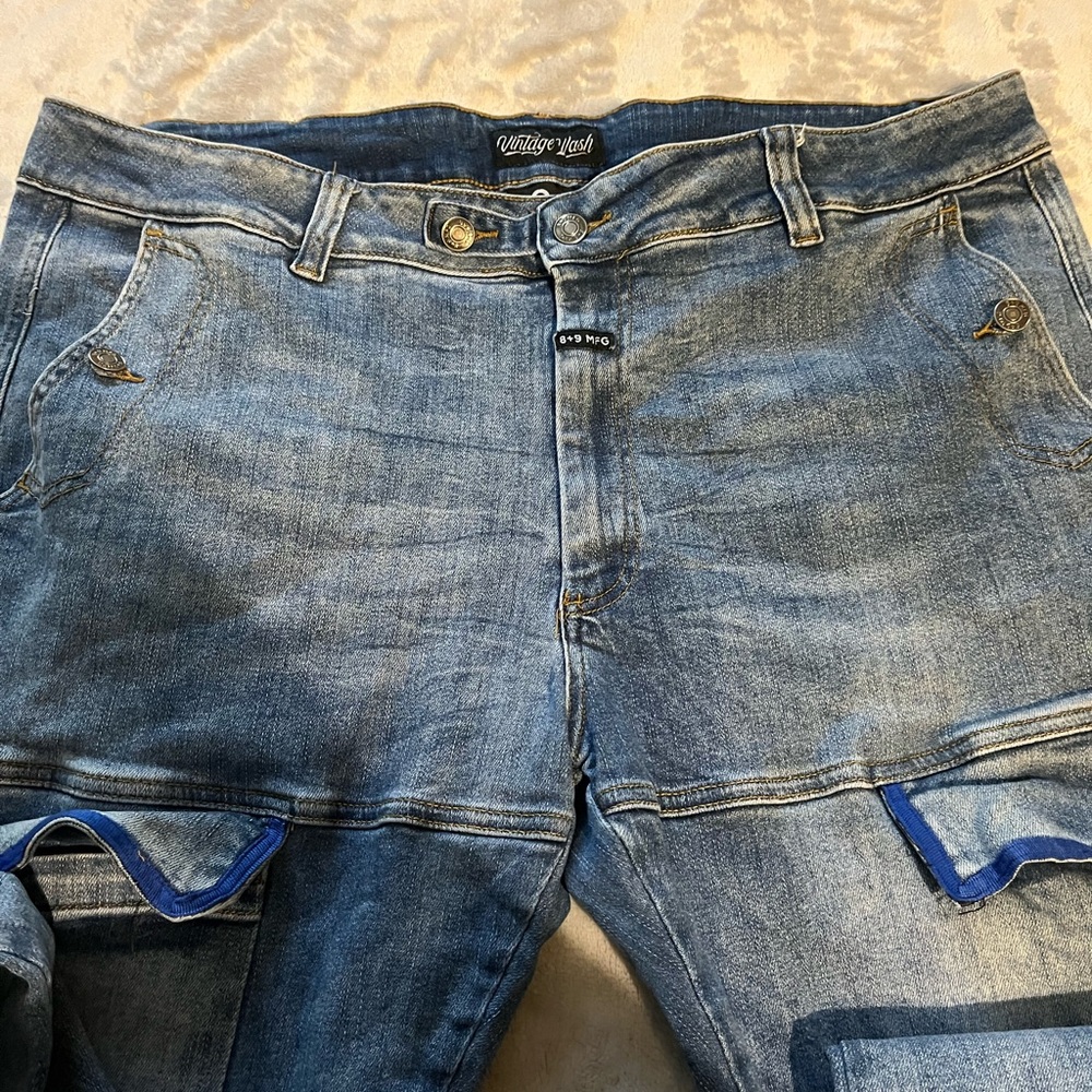 Vintage 8/9 MFG mens y2k jeans - Picture 4 of 10